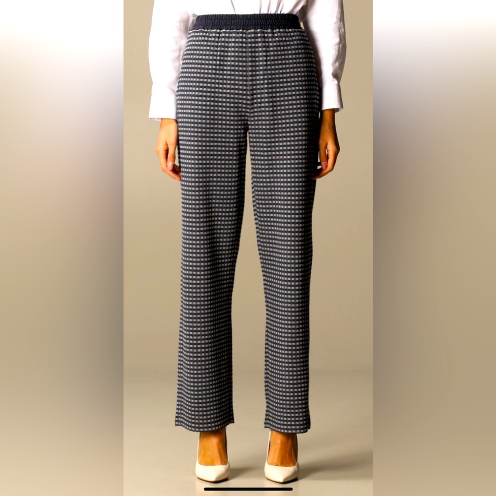 Emporio Armani Trouser Navy/Gray Sz 38
